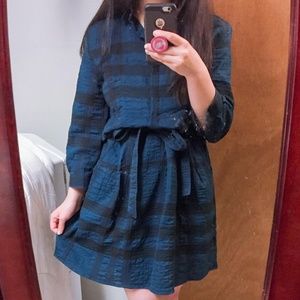 Blue Plaid Burberry Dress